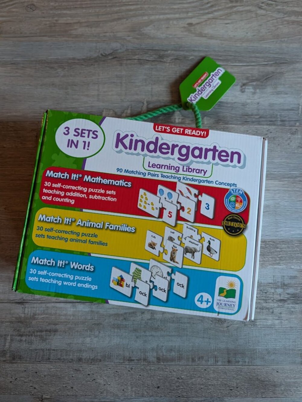 Let’s Get Ready Kindergarten Learning Library (3 sets in 1)